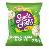 Snack a Jacks Sour Cream &amp;amp; Chive Rice Cakes   24g