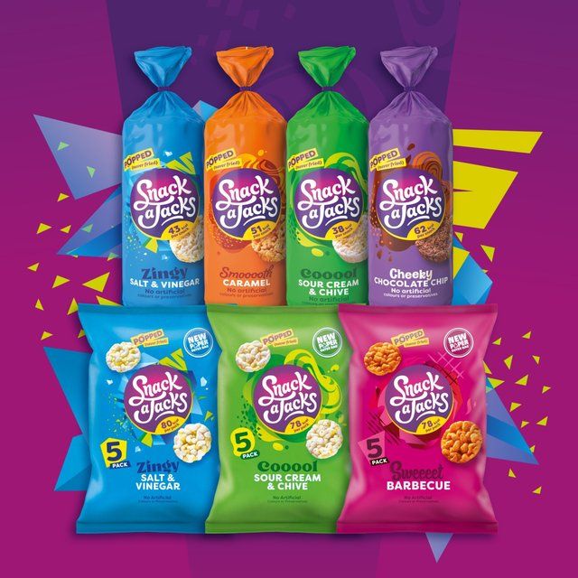 Snack a Jacks Sweet Chilli Multipack Rice Cakes   5 per pack