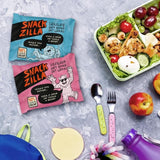 SNACKZILLA Raspberry Soft-Baked Oat Cookies   4 x 30g