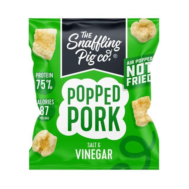 Snaffling Pig Popped Pork Salt &amp;amp; Vinegar   20g
