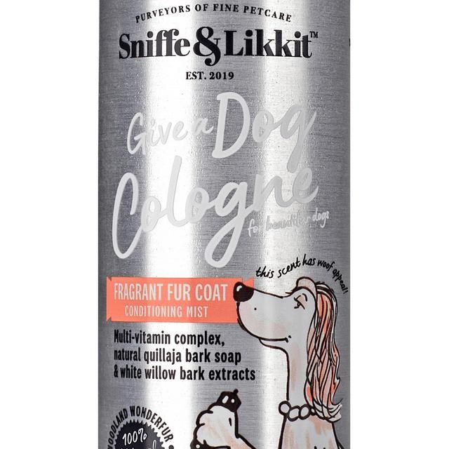 Sniffe &amp;amp; Likkit Give A Dog Cologne Fragrant Fur Coat Conditioning Mist   125ml