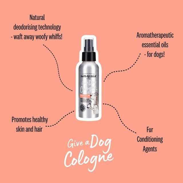 Sniffe &amp;amp; Likkit Give A Dog Cologne Fragrant Fur Coat Conditioning Mist   125ml