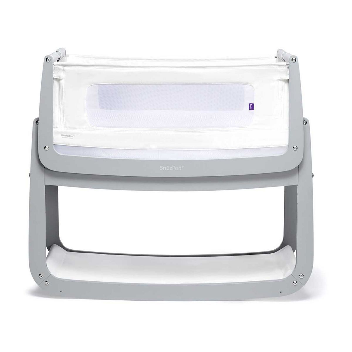 Sn&amp;uuml;zPod 4 Bedside Crib Dove - Grey