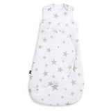 SnuzPouch 1.0 Tog Baby Sleeping Bag - Grey Star, 0-6 Months
