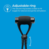 So Divine Adjustable Vibrating Ring