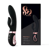 So Divine Black Magic Rabbit Vibrator