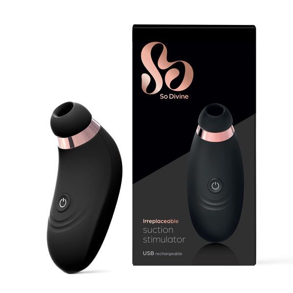 So Divine Irreplaceable Clitoral Suction Stimulator