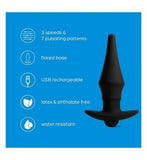 So Divine Men Vibrating Butt Plug