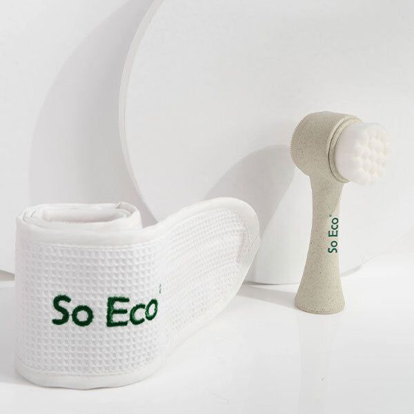 So Eco Facial Cleansing Brush &amp;amp; Waffle Headband
