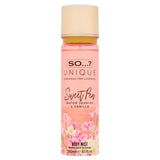 So...? Unique Sweet Pea Water Jasmine &amp;amp; Vanilla Body Mist 150ml