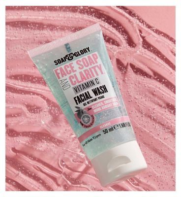 Soap &amp;amp; Glory Face Soap &amp;amp; Clarity Vitamin C Facial Wash 50ml
