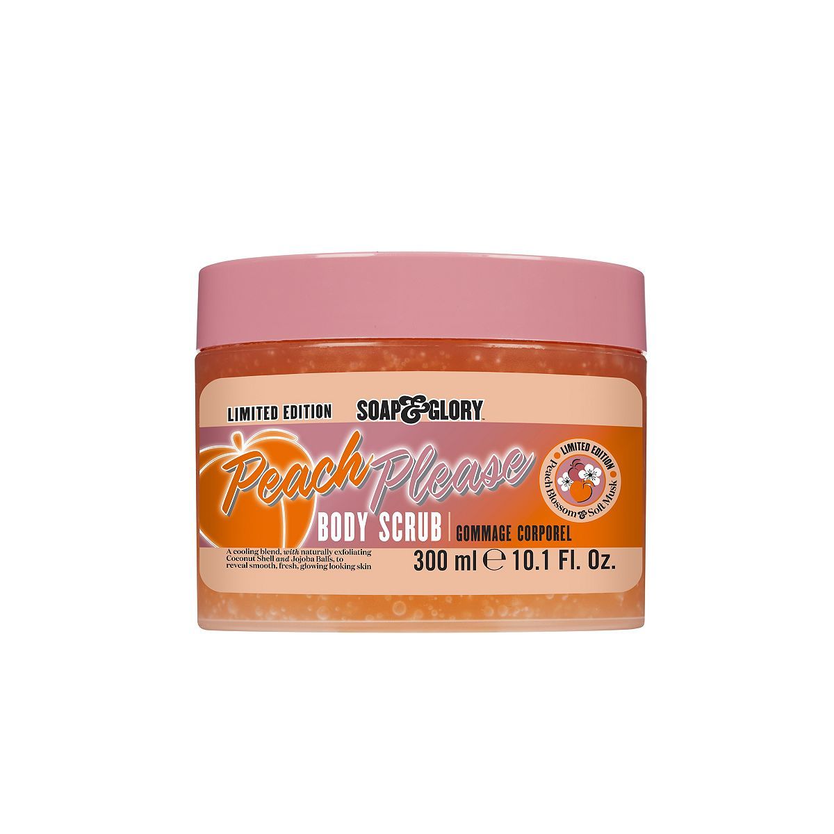 Soap &amp;amp; Glory Limited Edition Peach Please Body Scrub 300ml