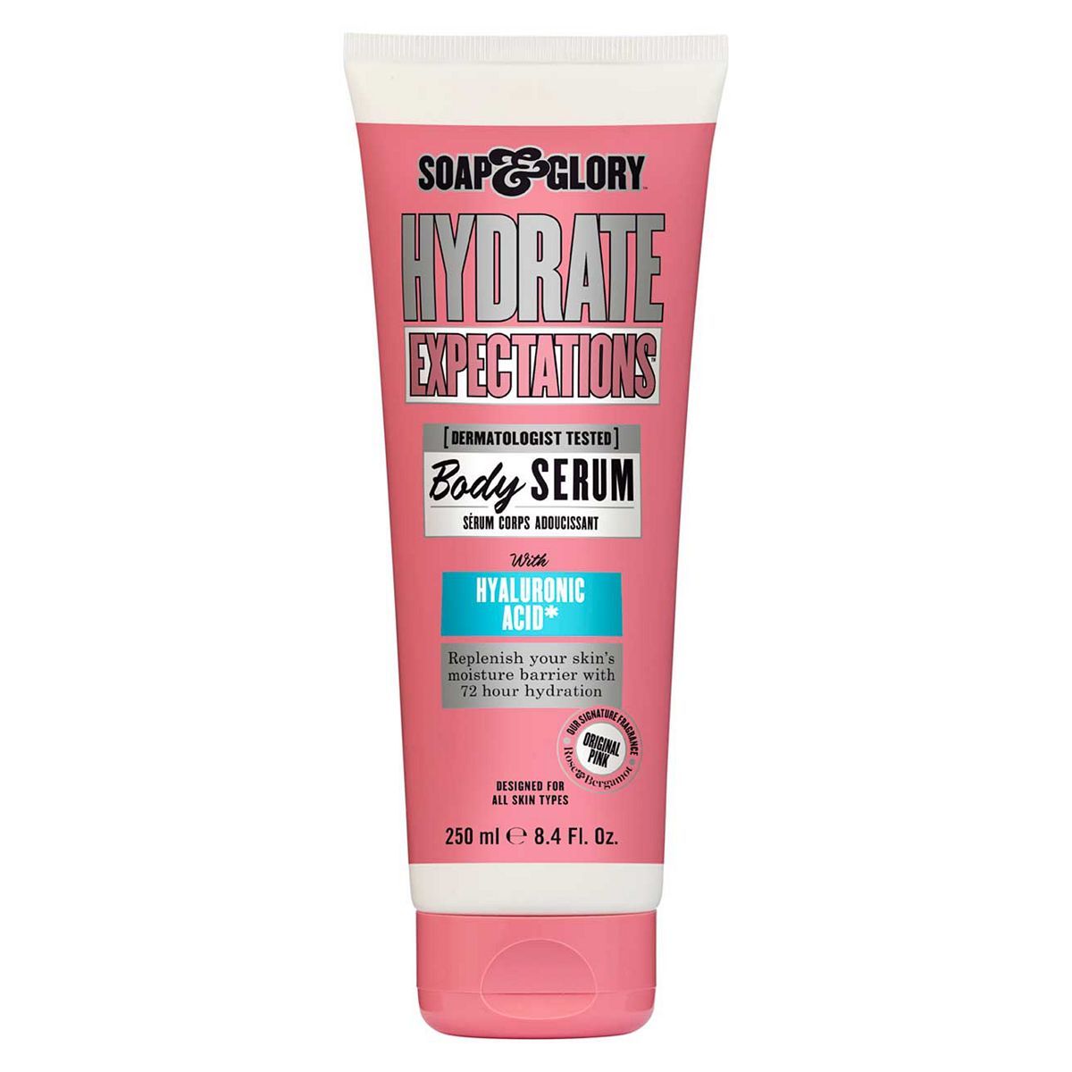 Soap &amp;amp; Glory ORIGINAL PINK&amp;trade; HYDRATE EXPECTATIONS Softening Body Serum 250ml