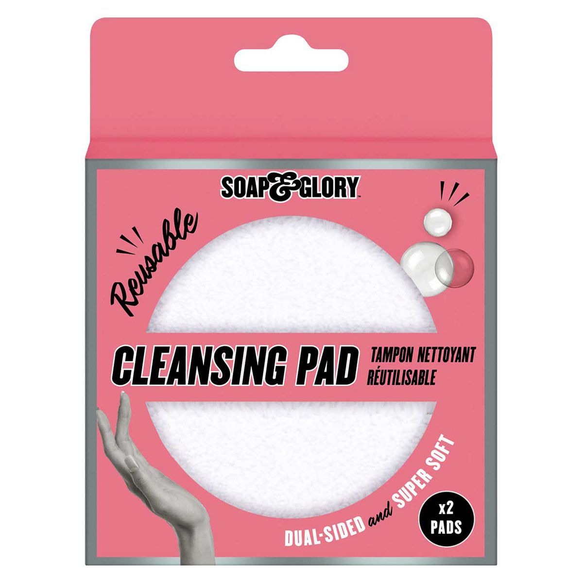 Soap &amp;amp; Glory Reusable Cleansing Pads - 2 pack