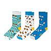 Social Socks '100% Fresh Socks' - 3 Pairs Of Cool Socks