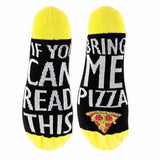 Sock Snob If You Can Read This Bring Me... Socks 6-11 UK Pizza / 1EA