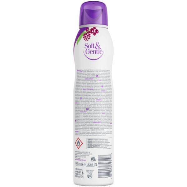 Soft &amp;amp; Gentle Aerosol Berry Bliss 250Ml