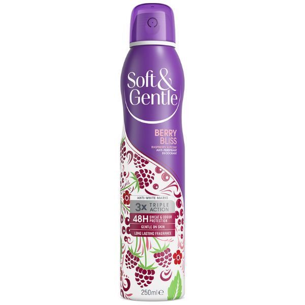 Soft &amp;amp; Gentle Aerosol Berry Bliss 250Ml