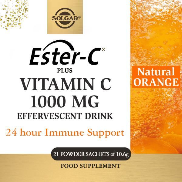 Solgar - Ester-C&amp;reg; Effervescent Energy Drink 7 Sachets