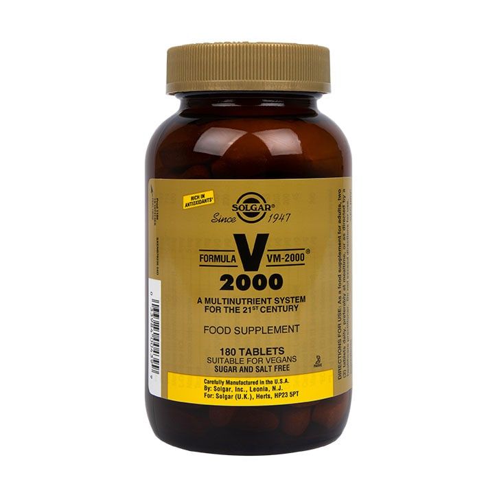 Solgar Formula VM-2000 180 Tablets