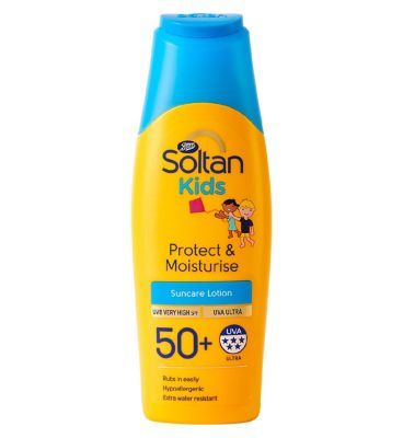 Soltan Kids Protect &amp;amp; Moisturise Lotion SPF50+ 200ml