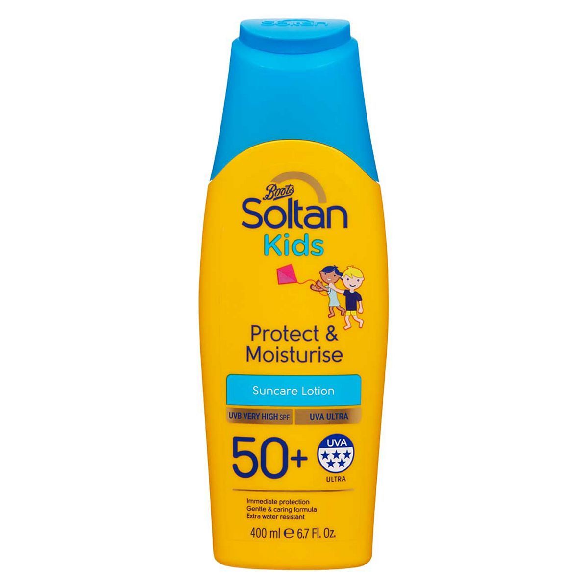 Soltan Kids Protect &amp;amp; Moisturise Lotion SPF50+ 400ml
