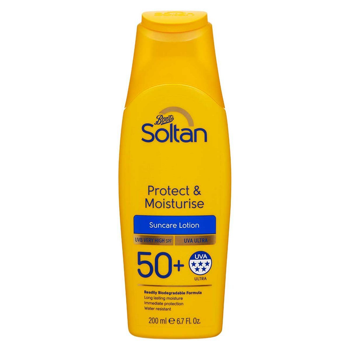 Soltan Protect &amp;amp; Moisturise Lotion SPF50+ 200ml