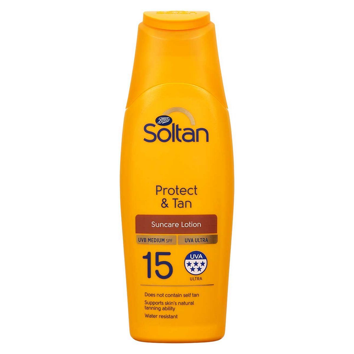 Soltan Protect &amp;amp; Tan Lotion SPF15 200ml
