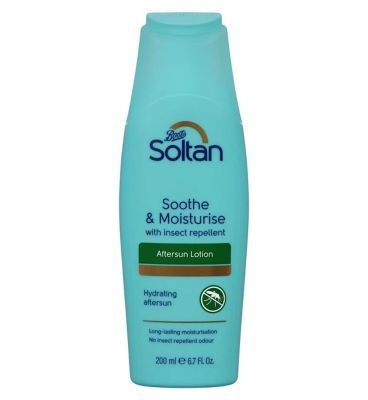 Soltan Soothe &amp;amp; Moisturise Aftersun With Insect Repellent 200ml