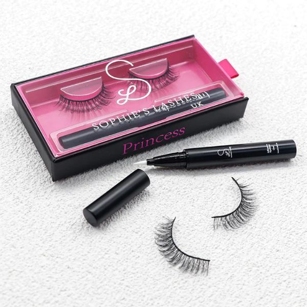 Sophie's Lashes UK Princess Strip Lashes &amp;amp; Clear Liner