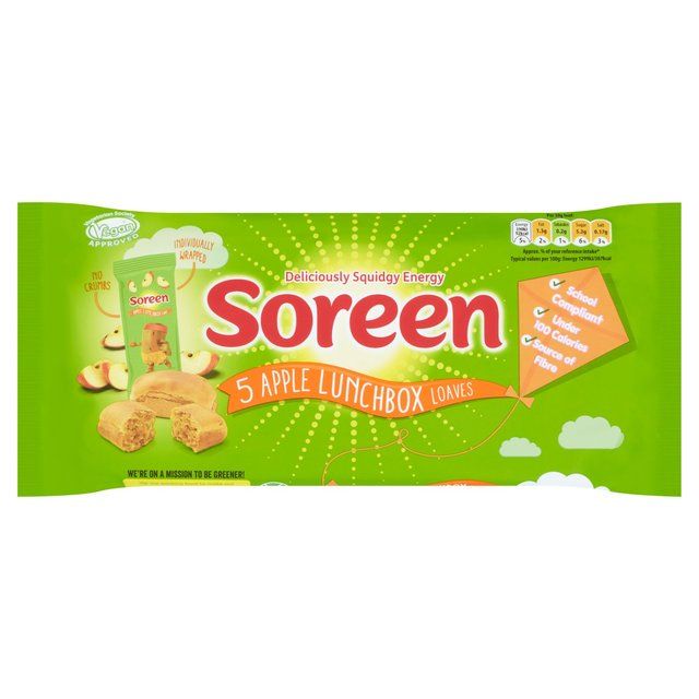 Soreen 5 Individual Apple Lunchbox Loaves   5 x 30g