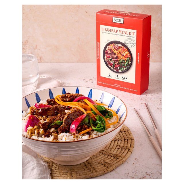 Sosu Korean Bibimbap Rice Meal Kit   237g