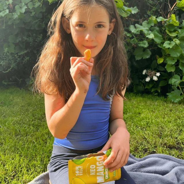 Soul Fruit Freeze Dried Mango Crisps   20g