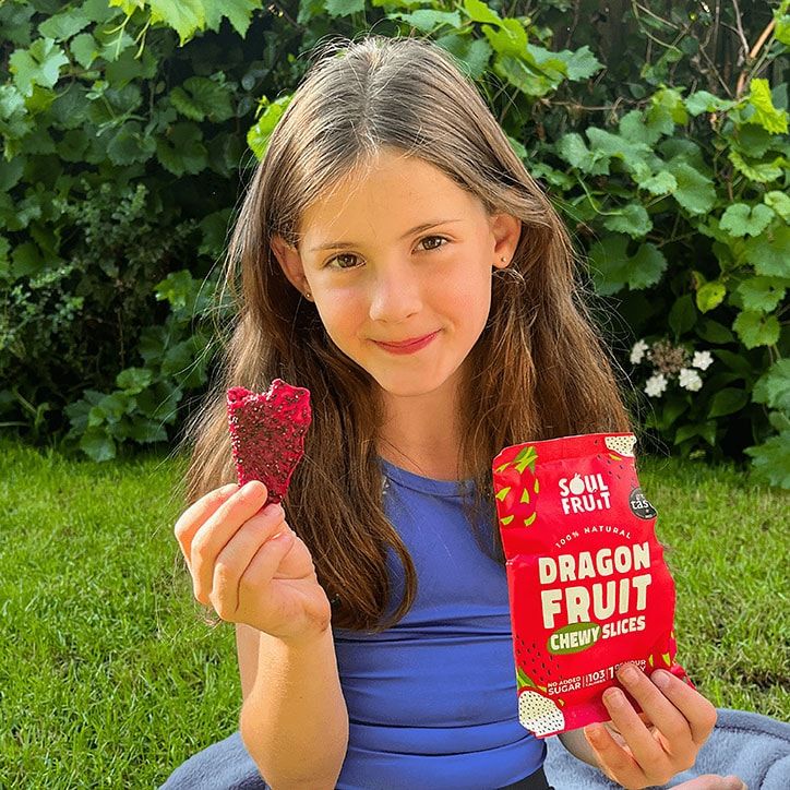 Soul Fruit Soft Dried Dragon Fruit Slices 30g