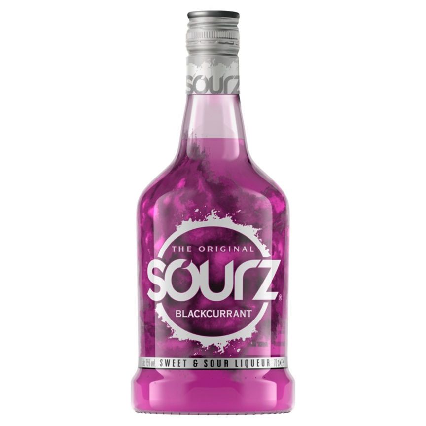 Sourz The Original Blackcurrant Sweet &amp;amp; Sour Spirit Drink 70cl