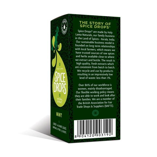 Spice Drops Concentrated Natural Mint Extract   5ml