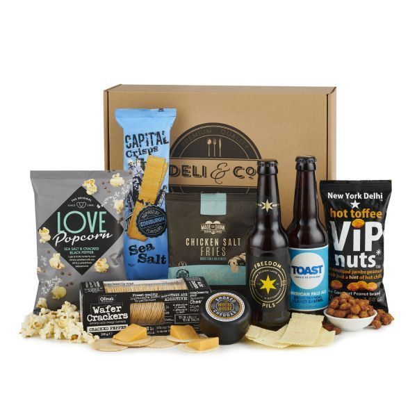 Spicers of Hythe - Beer &amp;amp; Cheese Gift Box Hamper
