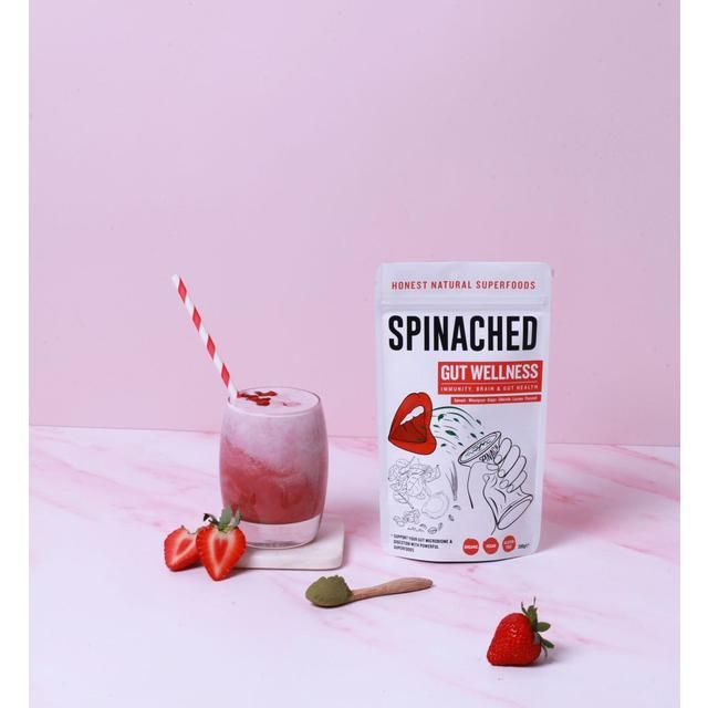 Spinached Organic Gut Wellness Probiotic Growth &amp;amp; Digestion supplement   200g