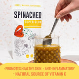 Spinached Organic Super Glow Skin Hair &amp;amp; Nails Superfood Supplement Powder   200g