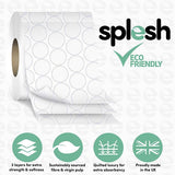 Splesh 60 Rolls Quilted Lemon Toilet Roll
