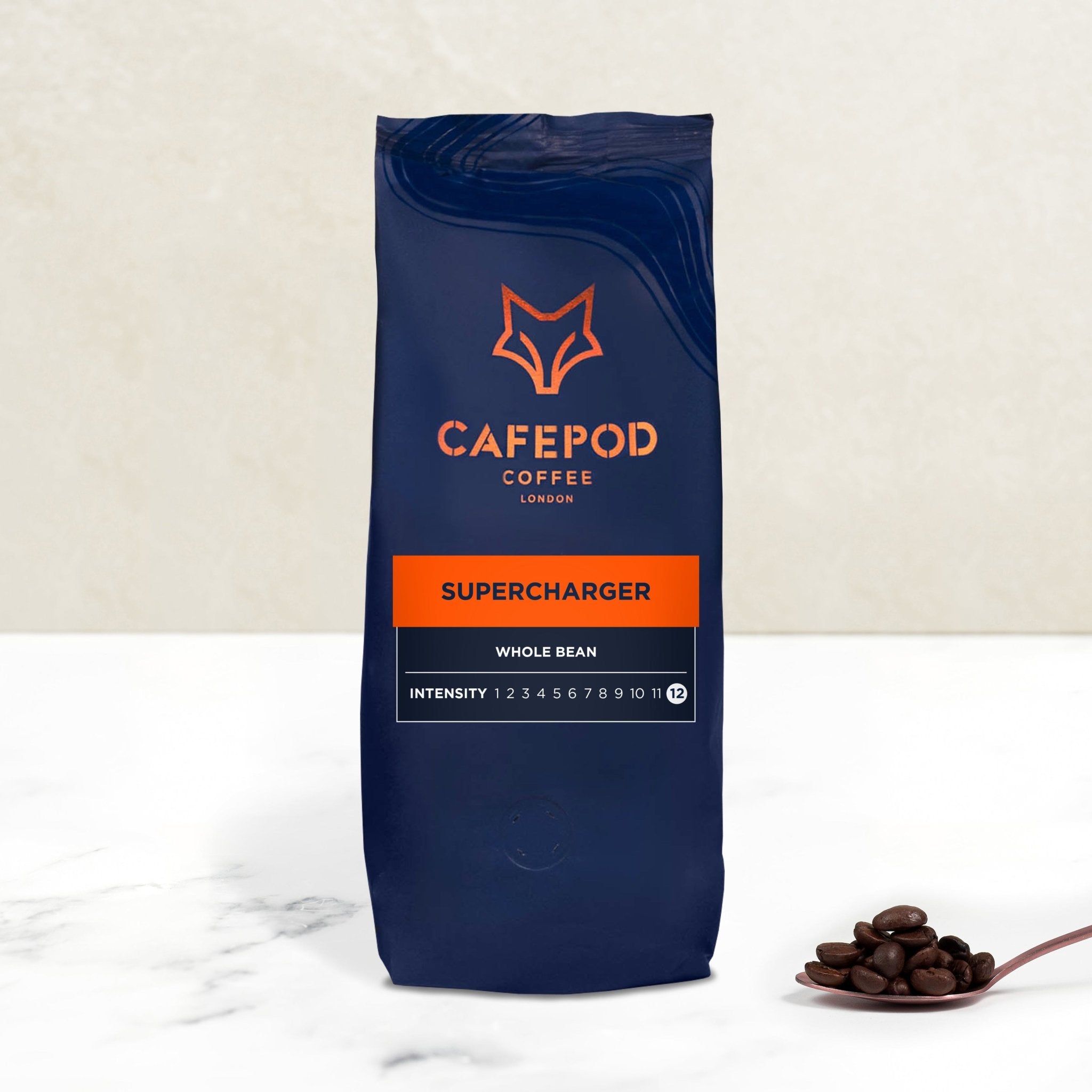 Supercharger coffee beans 200g (British brand)
