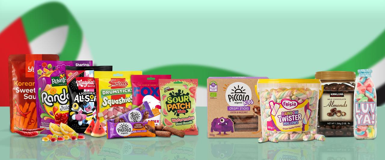 British sweets delivered to the UAE