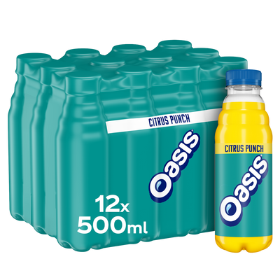 Oasis Citrus Punch Fruit Drink 12 x 500ml