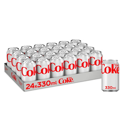 Coca-Cola Diet Coke Diet Cola 24 x 330ml Cans