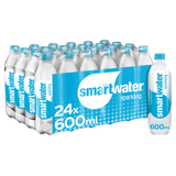 Glacéau Smartwater Sparkling Water 24 x 600ml bottles, UK version
