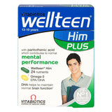 Vitabiotics Wellteen Him Plus - 56 Tablets Men's Multivitamins Boots   