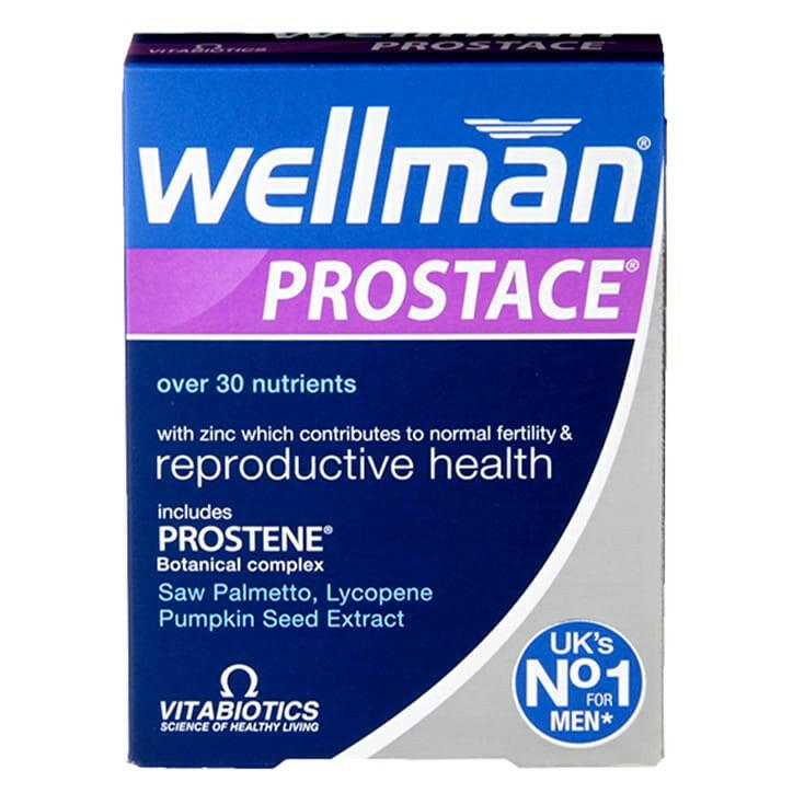 Vitabiotics Wellman Prostace - 60 Tablets Men's Health Boots   