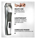 Wahl Trimmer Kit Chromium 11-in-1 Multi Men's Toiletries Boots   