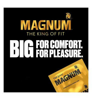 Trojan Magnum Large Size Bareskin Condoms 10s GOODS Boots   