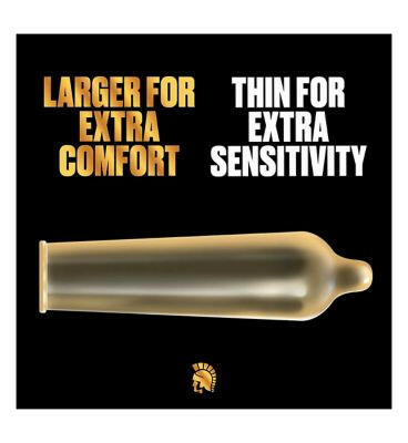 Trojan Magnum Large Size Bareskin Condoms 10s GOODS Boots   